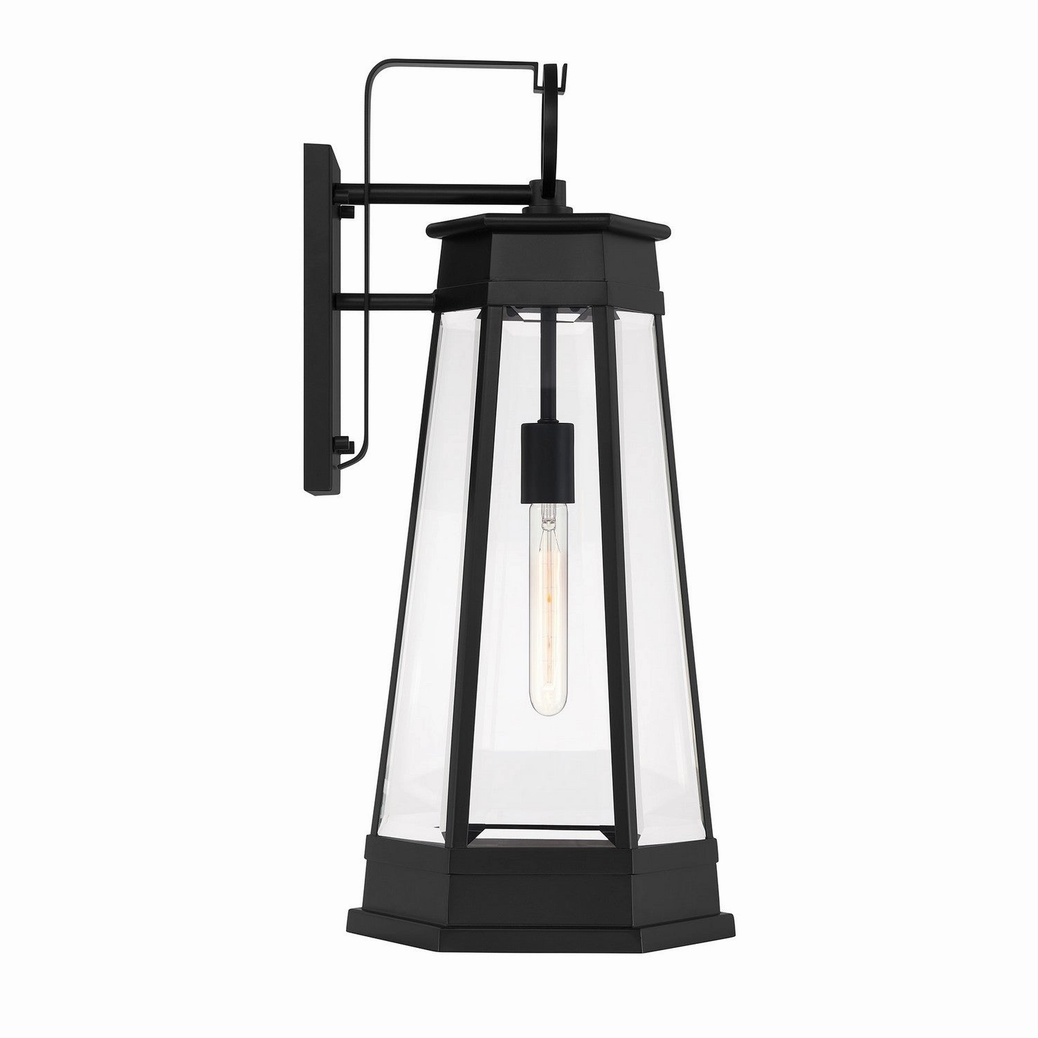 Payne One Light Outdoor Wall Lantern Matte Black