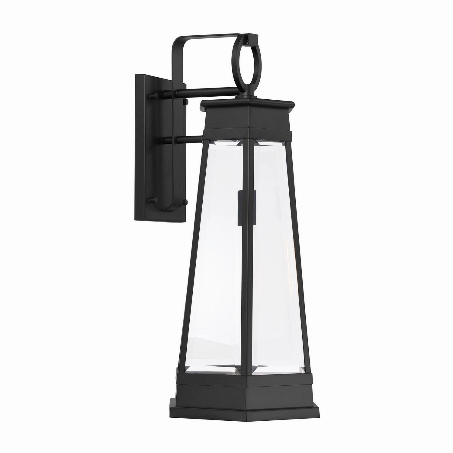 Payne One Light Outdoor Wall Lantern Matte Black