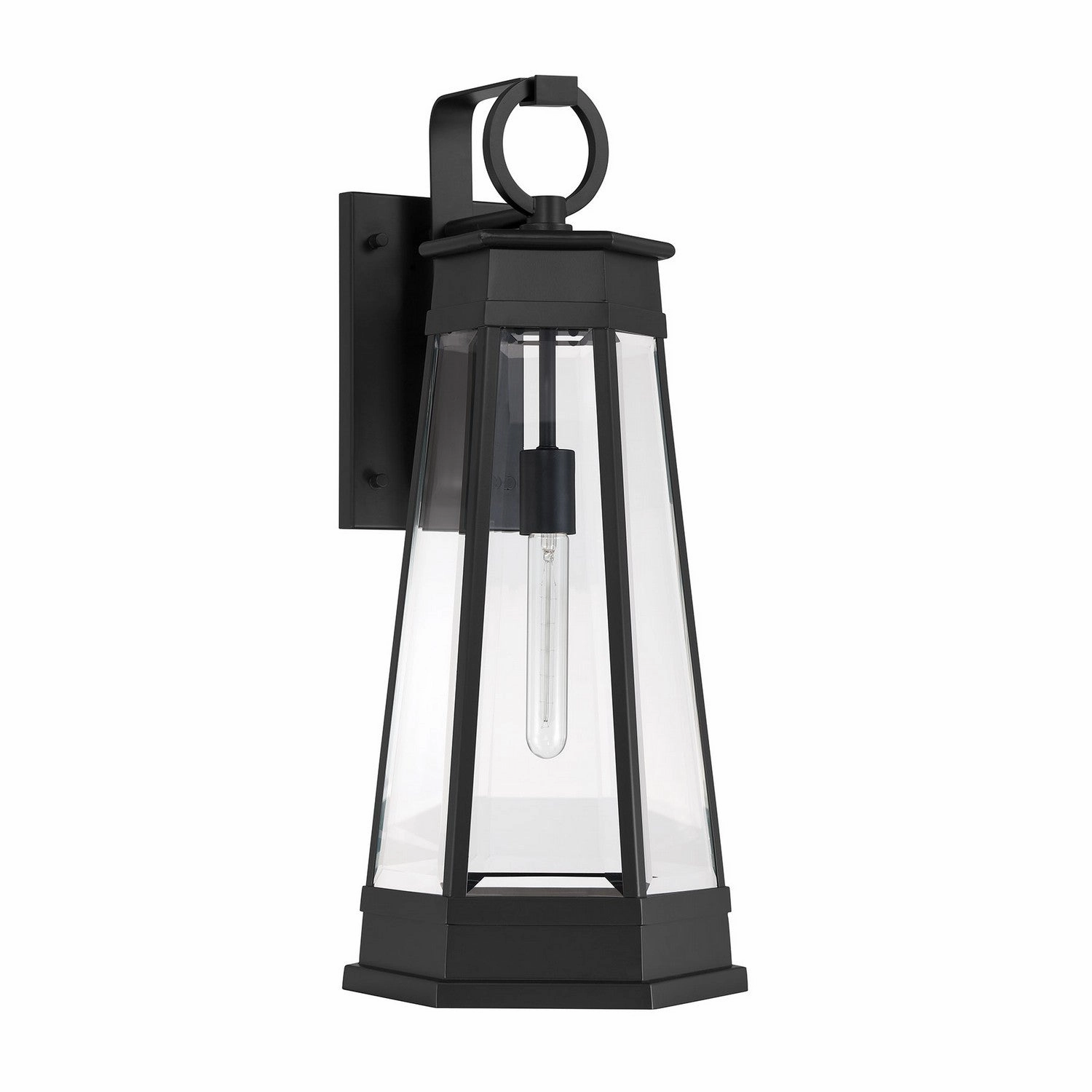 Payne One Light Outdoor Wall Lantern Matte Black