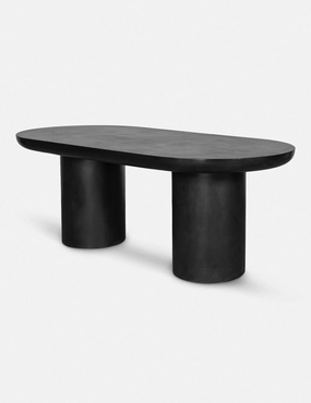 Peagan Indoor / Outdoor Oval Dining Tableoutdoor patio dining furniture set