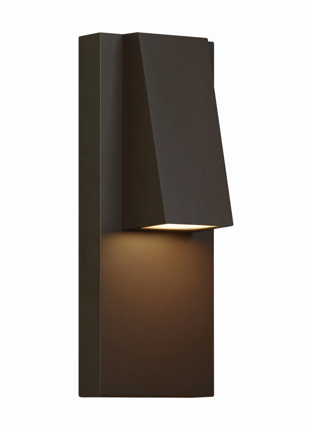 Peak LED Outdoor Wall Lantern BronzeOutdoor wall sconces with motion sensor