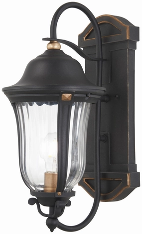 Peale Street One Light Outdoor Wall Mount Sand Coal And Vermeil GoldOutdoor wall sconces with motion sensor