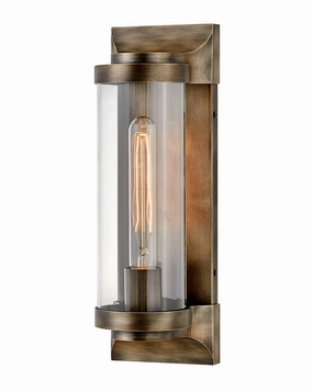 Pearson LED Wall Mount Burnished BronzeOutdoor wall sconces with motion sensor