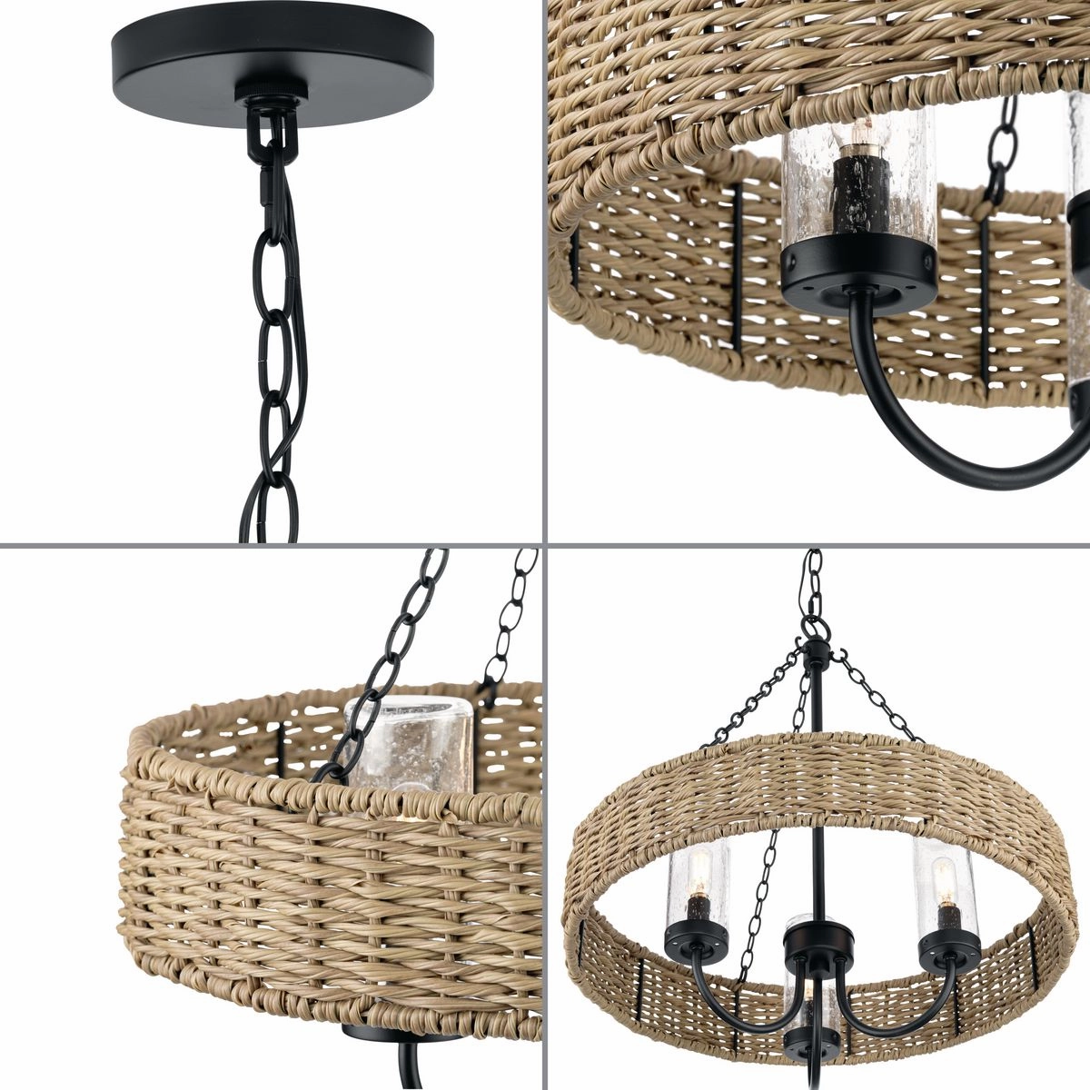 Pembroke 3-Light Outdoor Chandelier