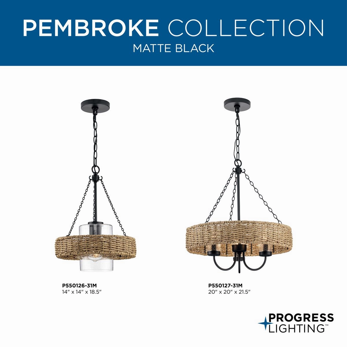 Pembroke 3-Light Outdoor Chandelier