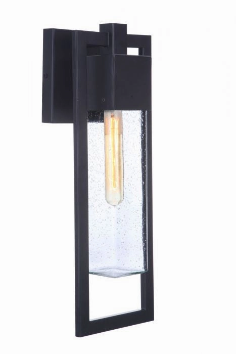 Perimeter One Light Outdoor Wall Mount Midnight