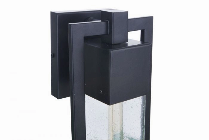 Perimeter One Light Outdoor Wall Mount Midnight