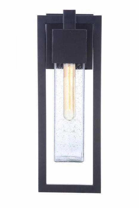 Perimeter One Light Outdoor Wall Mount Midnight