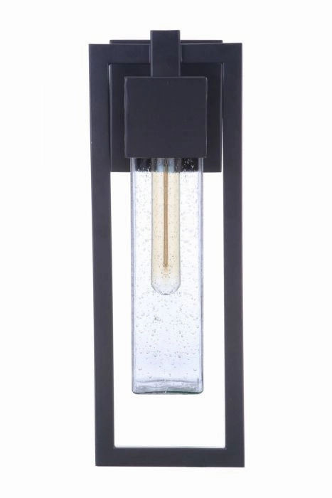 Perimeter One Light Outdoor Wall Mount Midnight