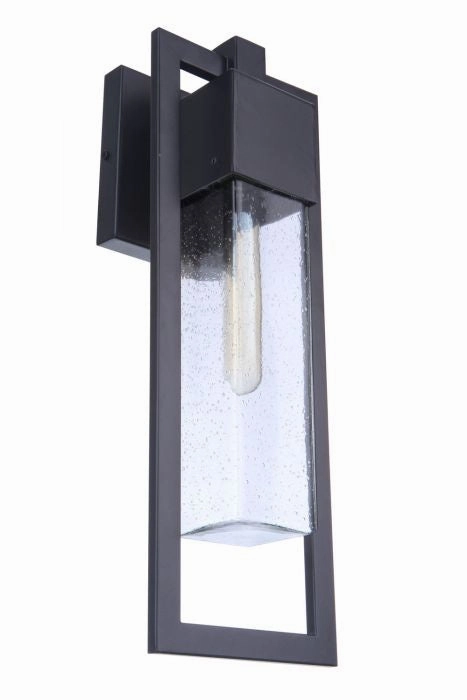 Perimeter One Light Outdoor Wall Mount Midnight