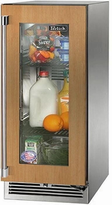 Perlick 15 inch Signature Series 2.8 cu ft Refrigerator HP15RM-4-4