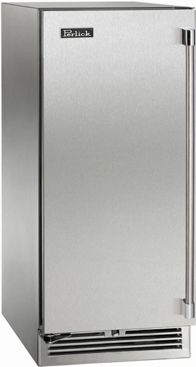 Perlick 15 inch Signature Series Outdoor Compact Refrigerator HP15RO-4-1 outdoor beverage cooler with wheels