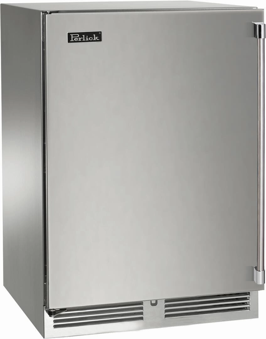 Perlick 24 inch Built-In Counter Depth Refrigerator HP24RM-4-1 outdoor beverage cooler with wheels