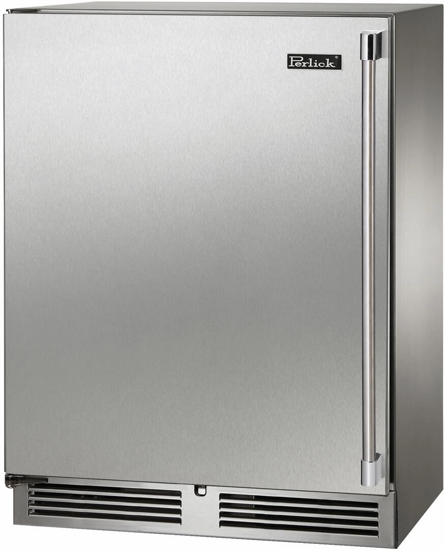 Perlick 24 inch Signature Series 20 Bottle Wine Cooler HH24WS-4-1 outdoor beverage cooler with wheels