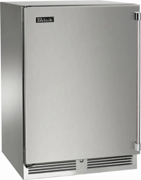 Perlick 24 inch Signature Series 32 Bottle Wine Cooler HP24DO-4-1 outdoor beverage cooler with wheels