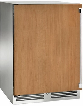 Perlick 24 inch Signature Series 32 Bottle Wine Cooler HP24DO-4-2 outdoor beverage cooler with wheels