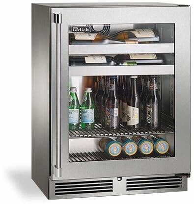 Perlick 24 inch Signature Series 3.1 cu ft  Beverage Center HH24BO-4-3