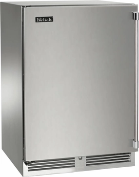 Perlick 24 inch Signature Series 5 cu ft  Beverage Center HP24CO-4-1 outdoor beverage cooler with wheels