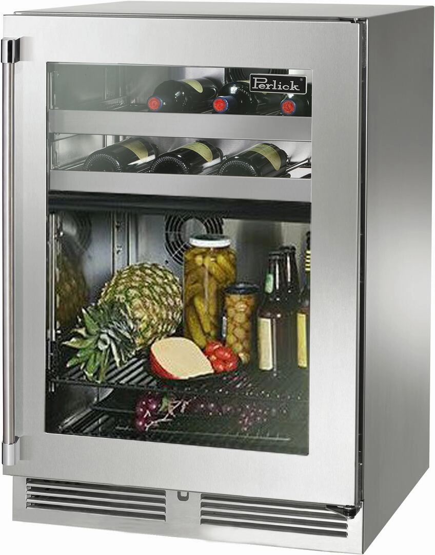Perlick 24 inch Signature Series 5 cu ft  Beverage Center HP24CO-4-3