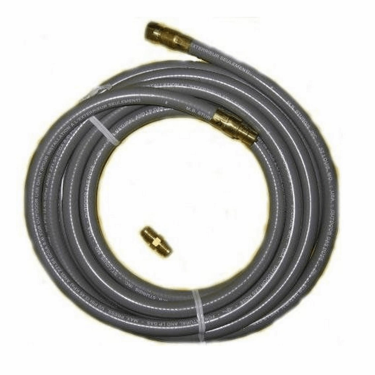 PGS 12-foot Hose with Quick Disconnector Coupler QD12Stainless steel BBQ tool set