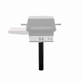 PGS 48" Black Permanent Post for "A" Series Gas Grills APPStainless steel BBQ tool set