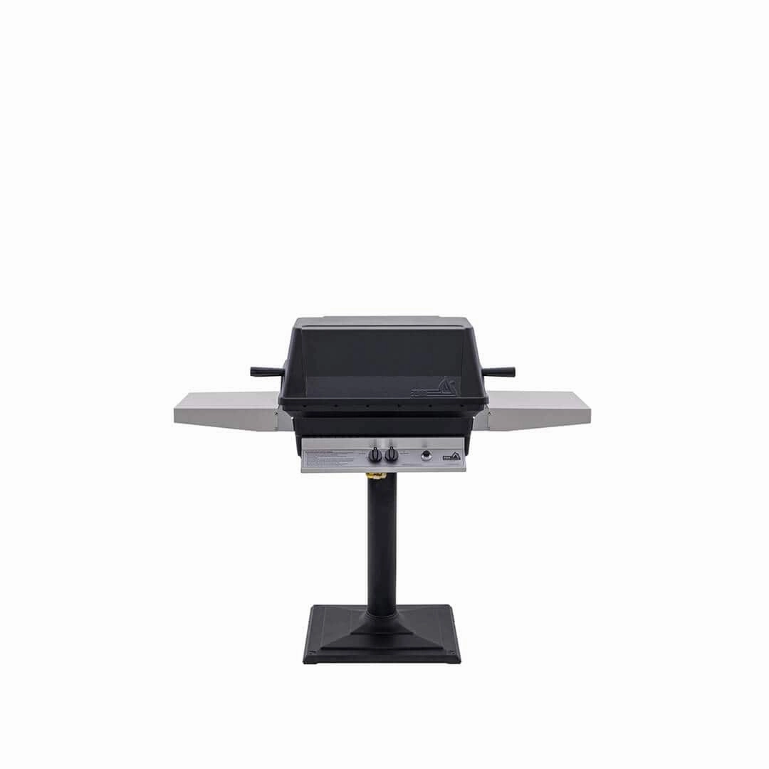 PGS Grills A Series 26-Inch Cast Aluminum Black Gas Grill - A40