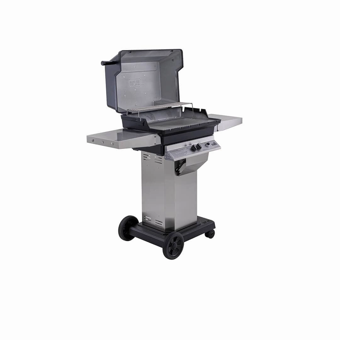 PGS Grills A Series 26-Inch Cast Aluminum Black Gas Grill - A40