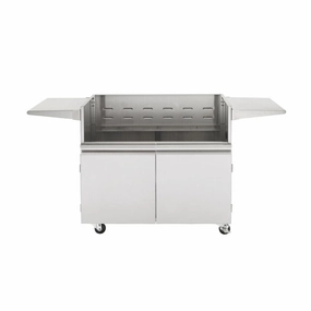 PGS Grills Legacy 39-Inch Portable Cart For Pacifica Grill S36CARTStainless steel BBQ tool set