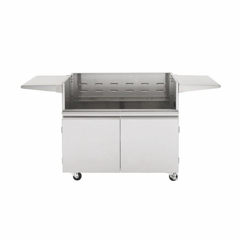 PGS Grills Legacy 39-Inch Portable Cart For Pacifica Grill S36CARTStainless steel BBQ tool set