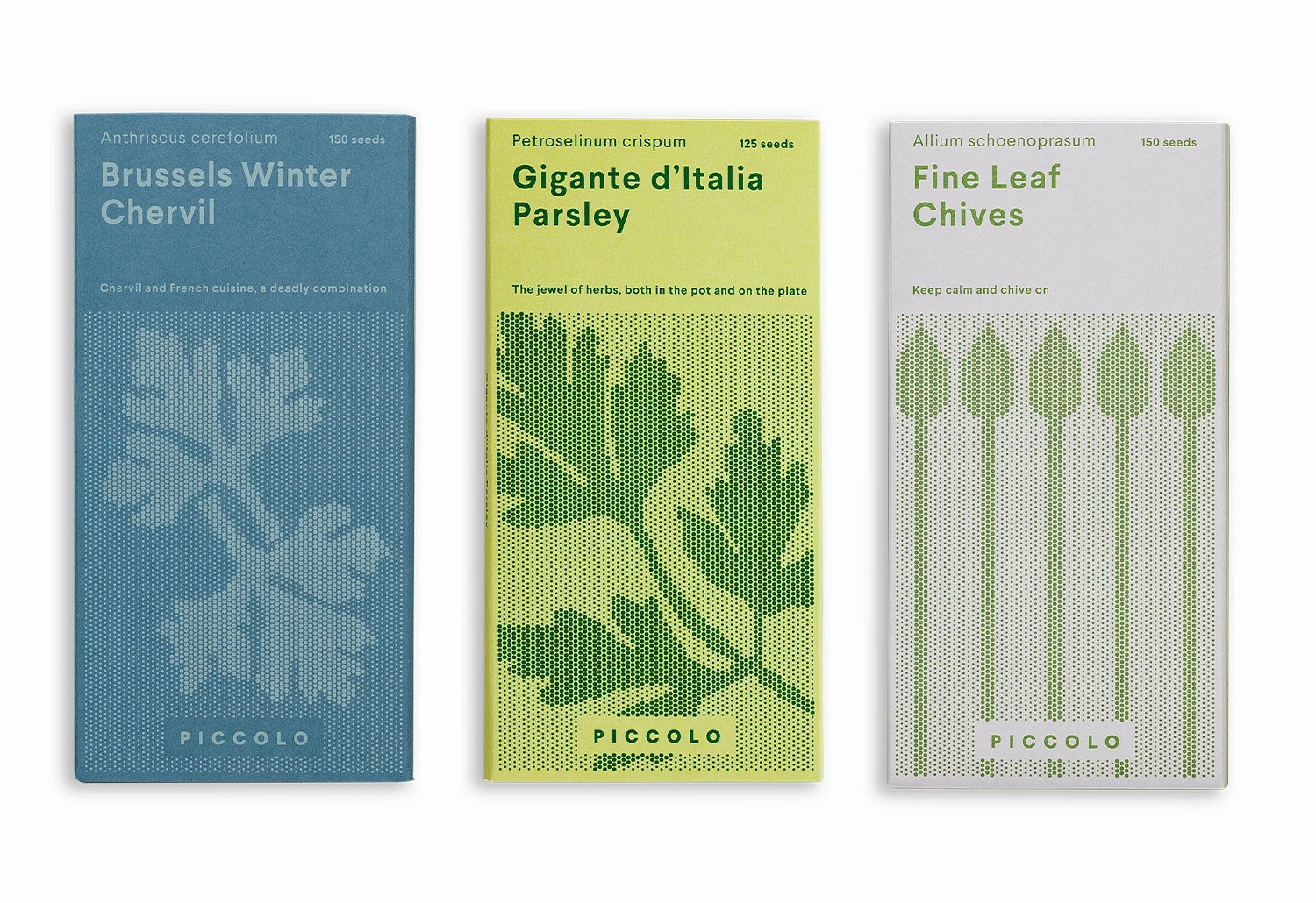 Piccolo Kitchen Herbs Seed Collection