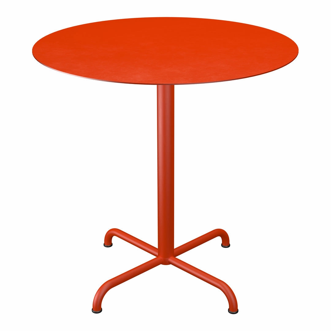 PICO Outdoor Caf Table w/ 4-Star Base - Round
