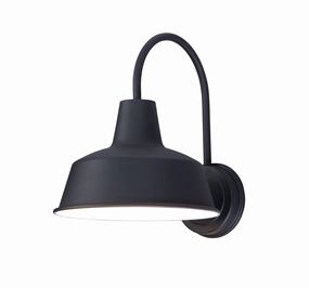 Pier M One Light Outdoor Wall Lantern BlackOutdoor wall sconces with motion sensor