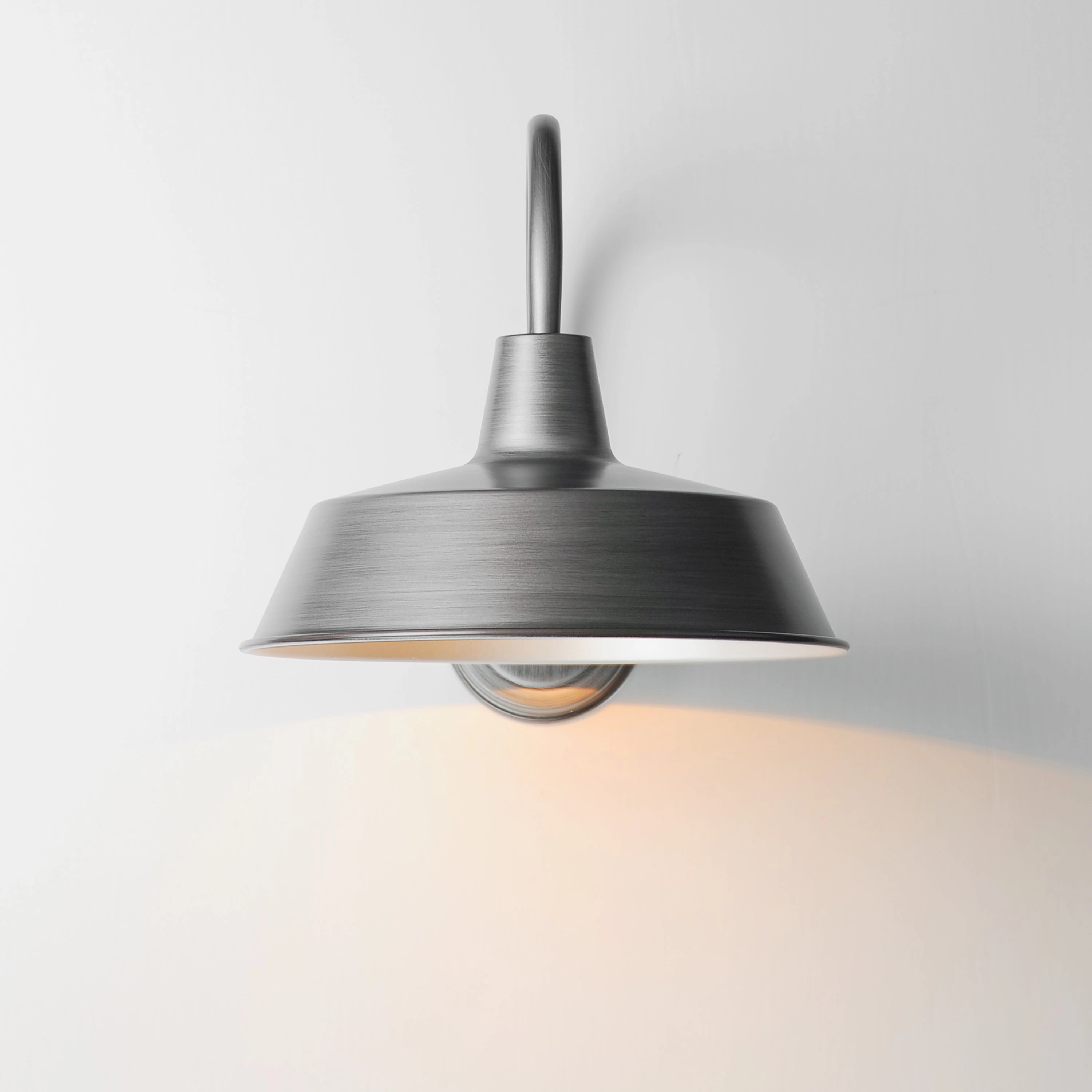 Pier M One Light Wall Sconce Weathered Zinc