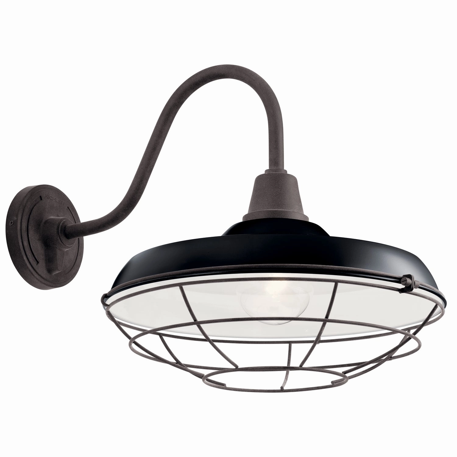 Pier One Light Outdoor Wall Mount Black
