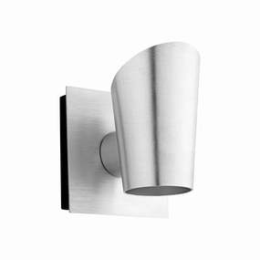 Pilot LED Outdoor Lantern Brushed AluminumOutdoor wall sconces with motion sensor
