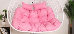 Pink Cushion for Double Seater Hanging Egg Chairthick cushion for outdoor egg chair