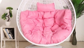 Pink Cushion for Single Seater Hanging Egg Chairthick cushion for outdoor egg chair