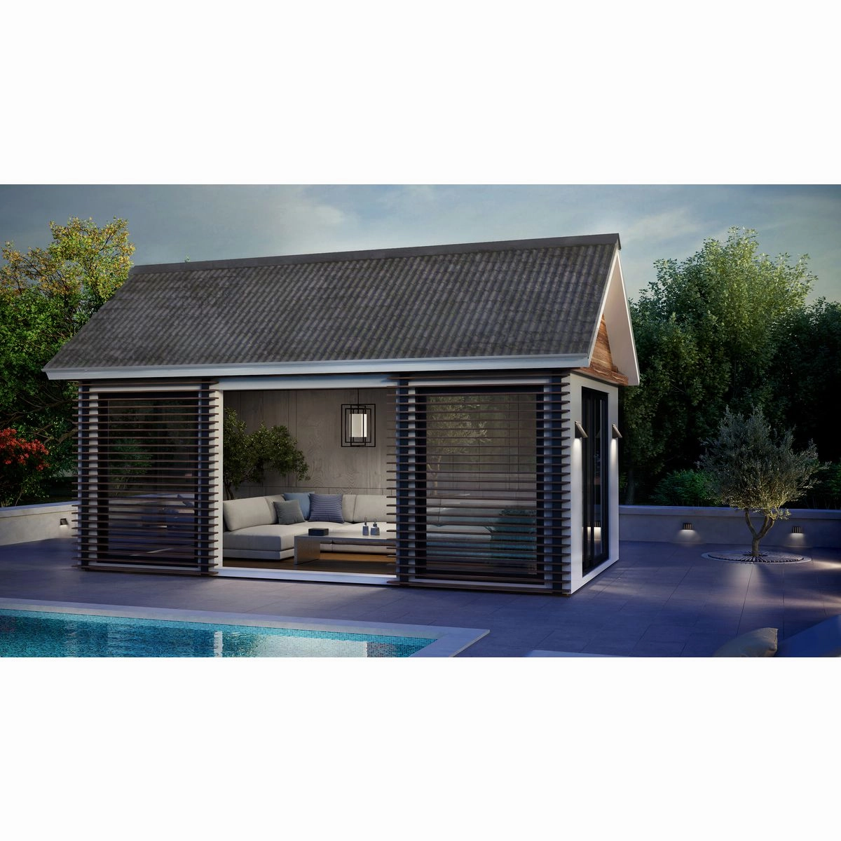 Point Dume-Wakecrest-Led LED Outdoor Wall Sconce Matte Black