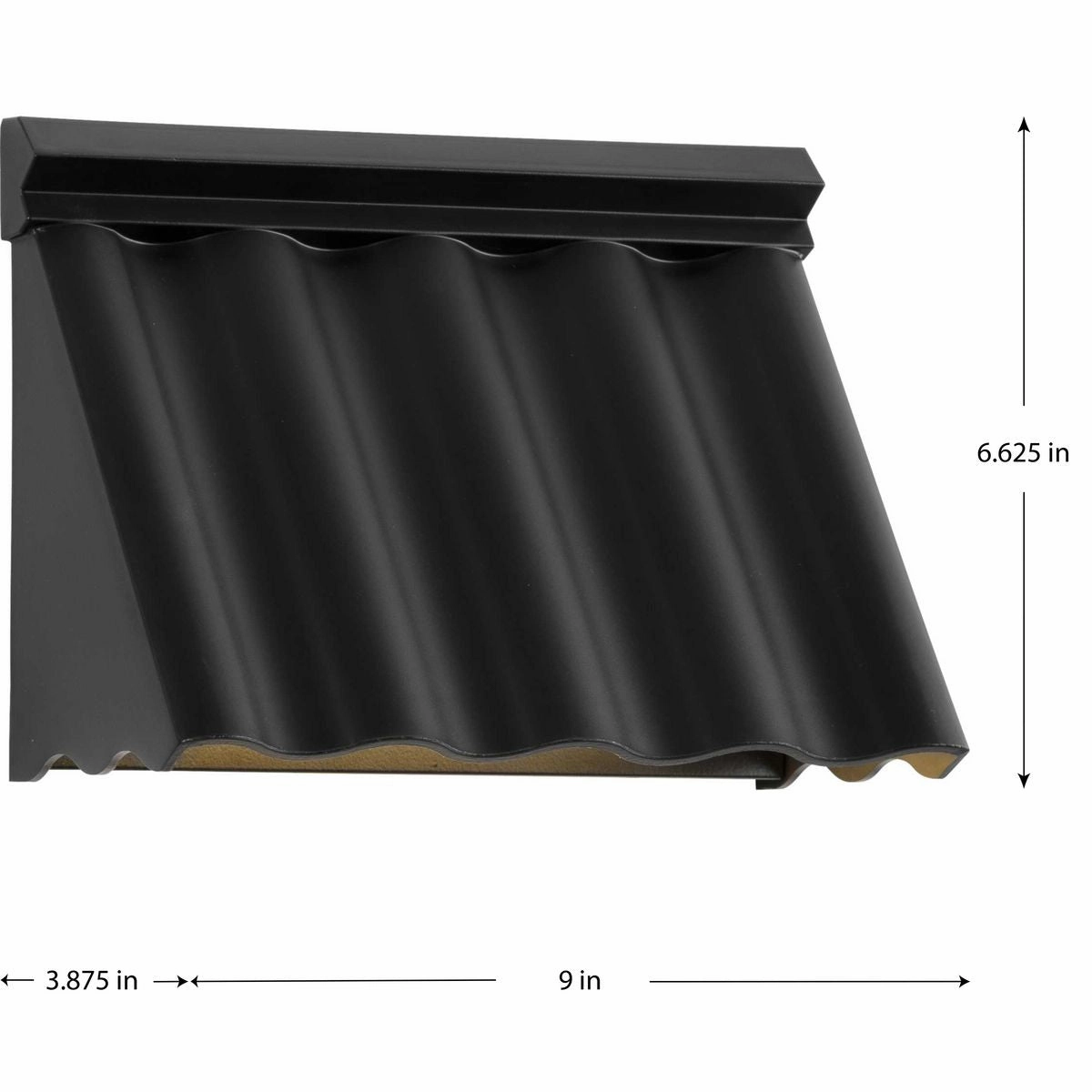 Point Dume-Wakecrest-Led LED Outdoor Wall Sconce Matte Black