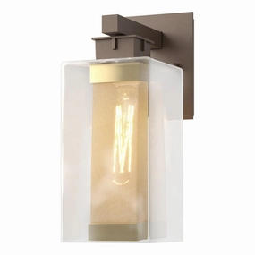 Polaris One Light Outdoor Wall Sconce Coastal BronzeOutdoor wall sconces with motion sensor