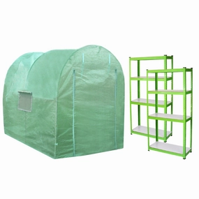 Polytunnel 19mm 4m x 2m with Racking professional grade gardening tool kit