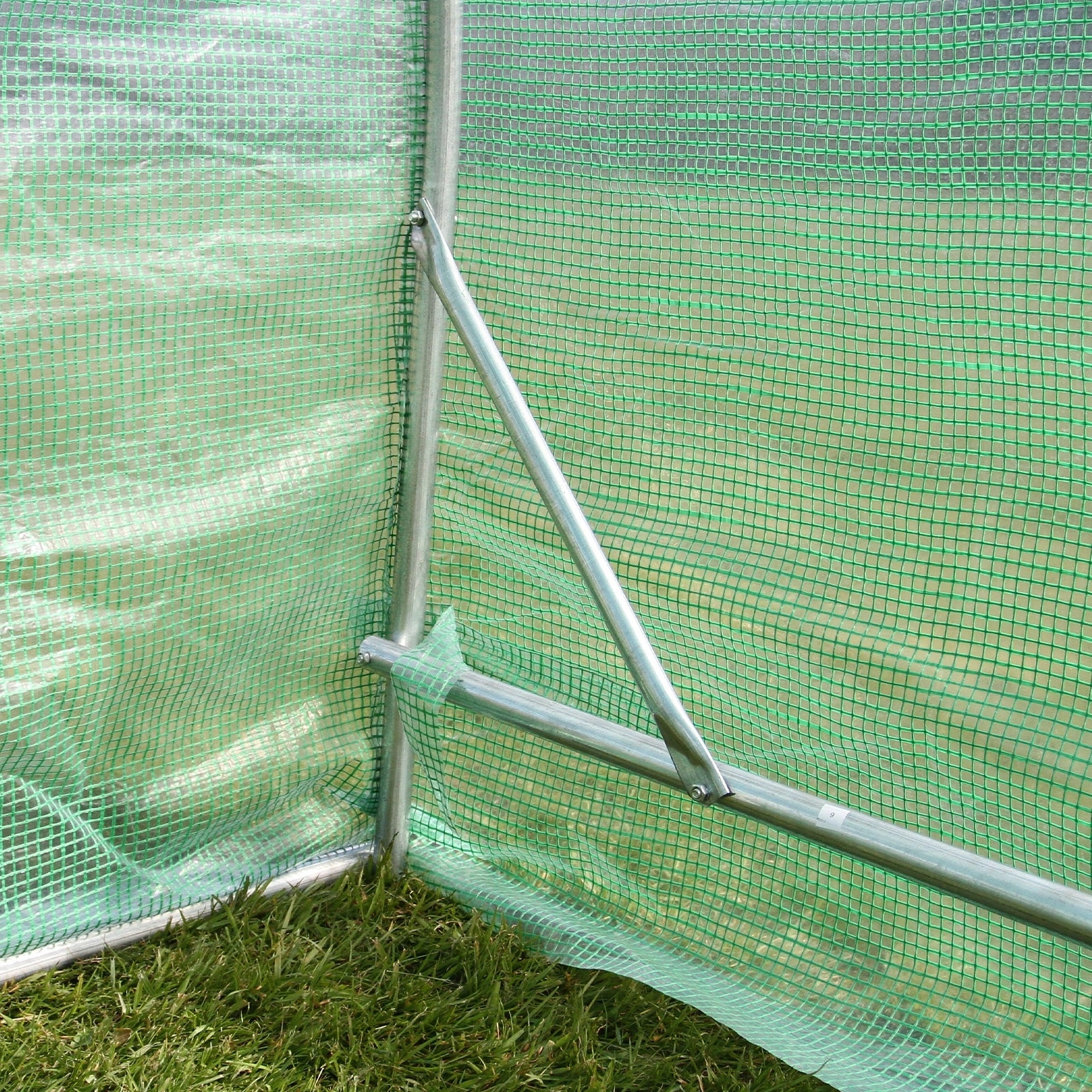 Polytunnel 19mm 4m x 2m with Racking