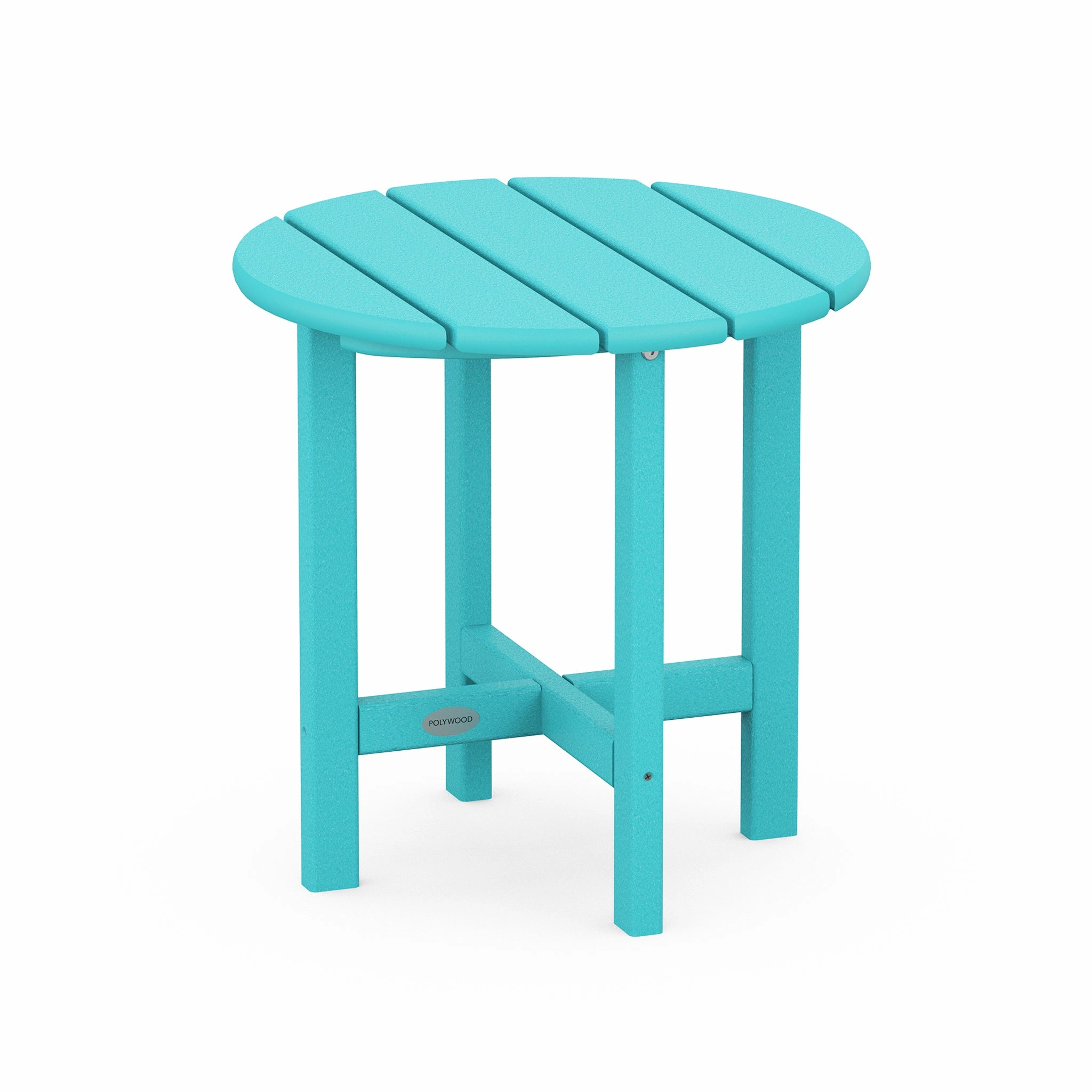 POLYWOOD 18" Round Side Table