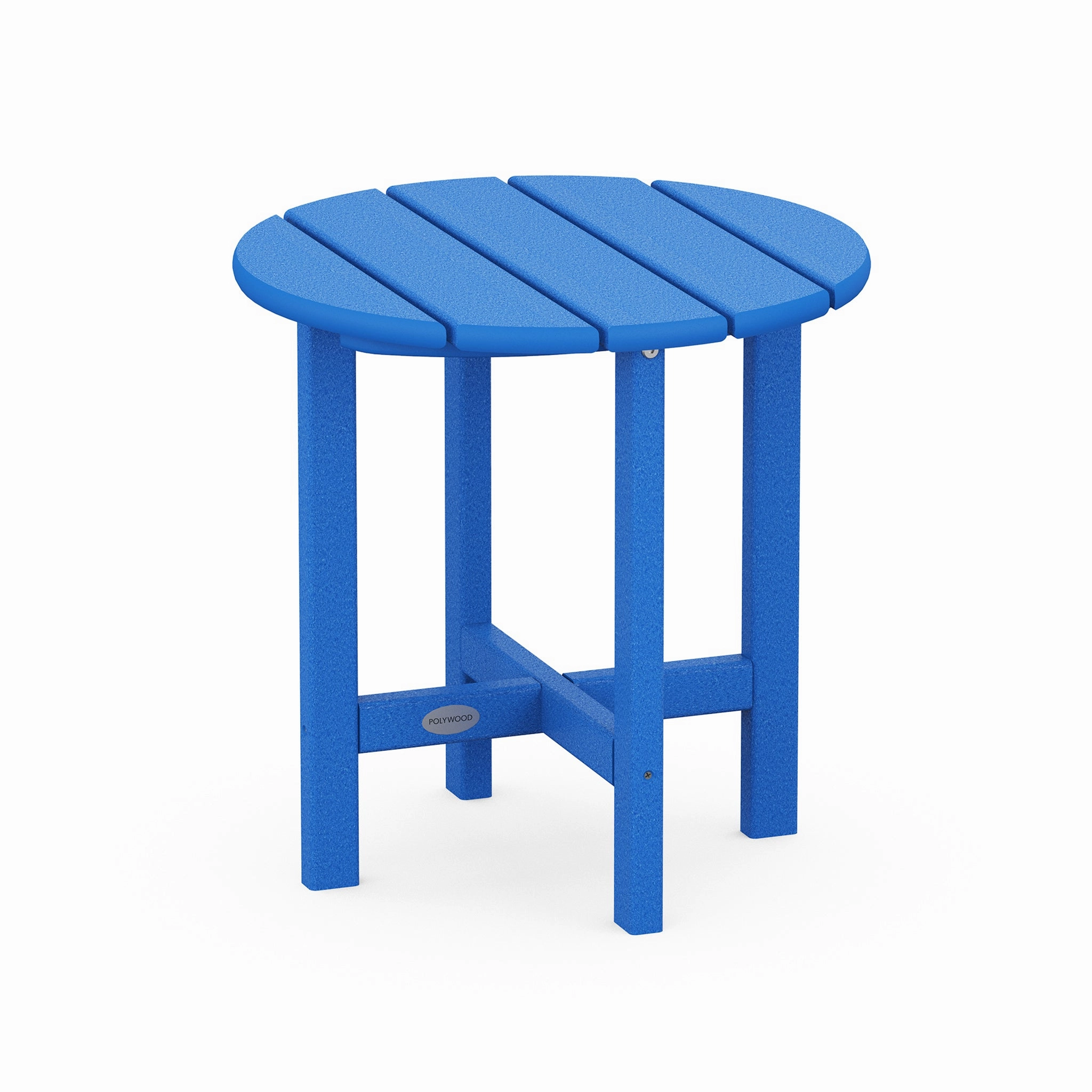 POLYWOOD 18" Round Side Table