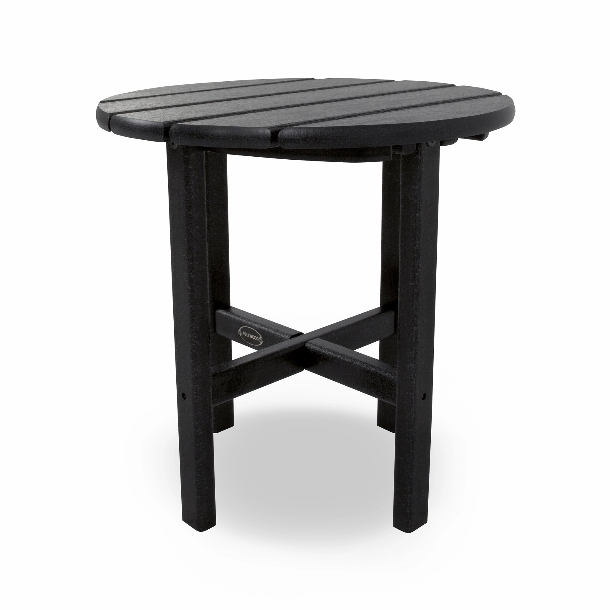 POLYWOOD 18" Round Side Table
