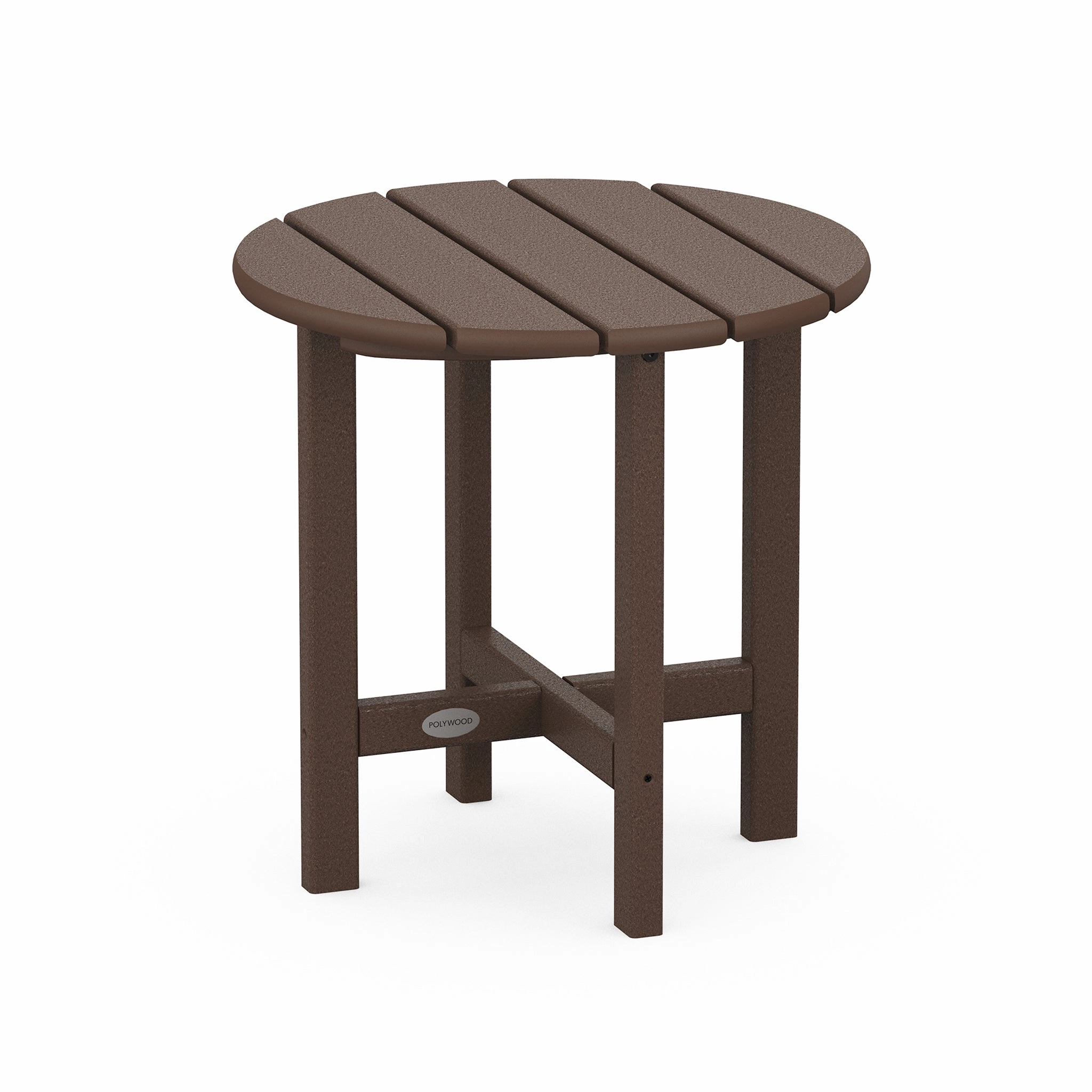 POLYWOOD 18" Round Side Table