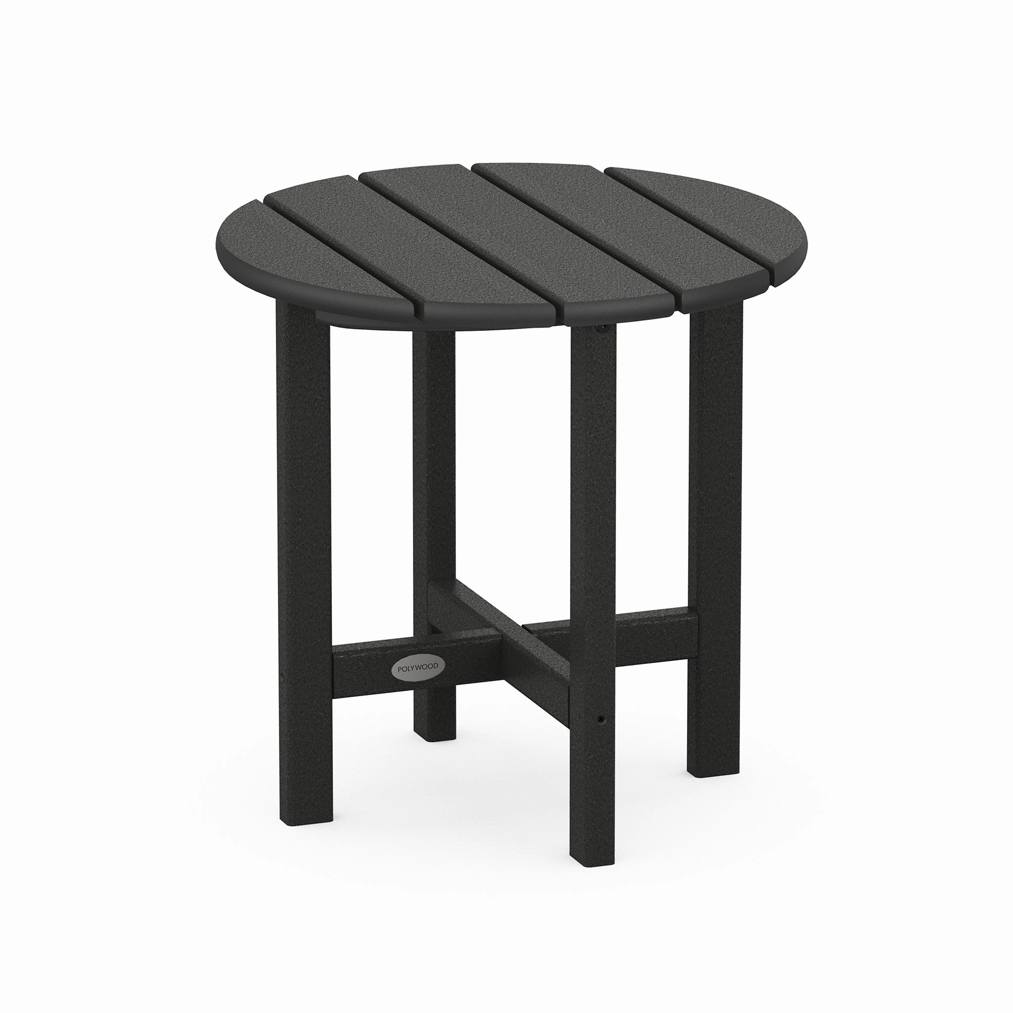 POLYWOOD 18" Round Side Table