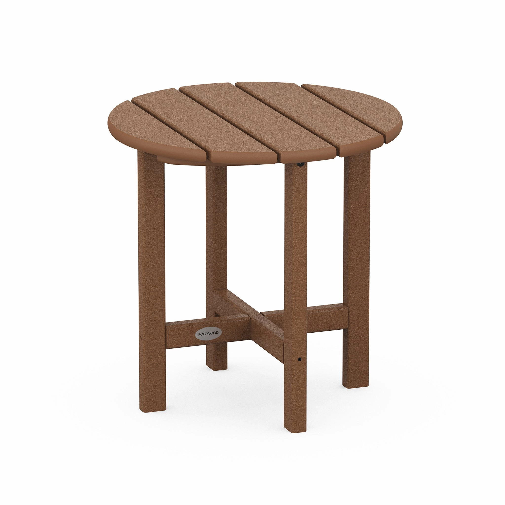 POLYWOOD 18" Round Side Table