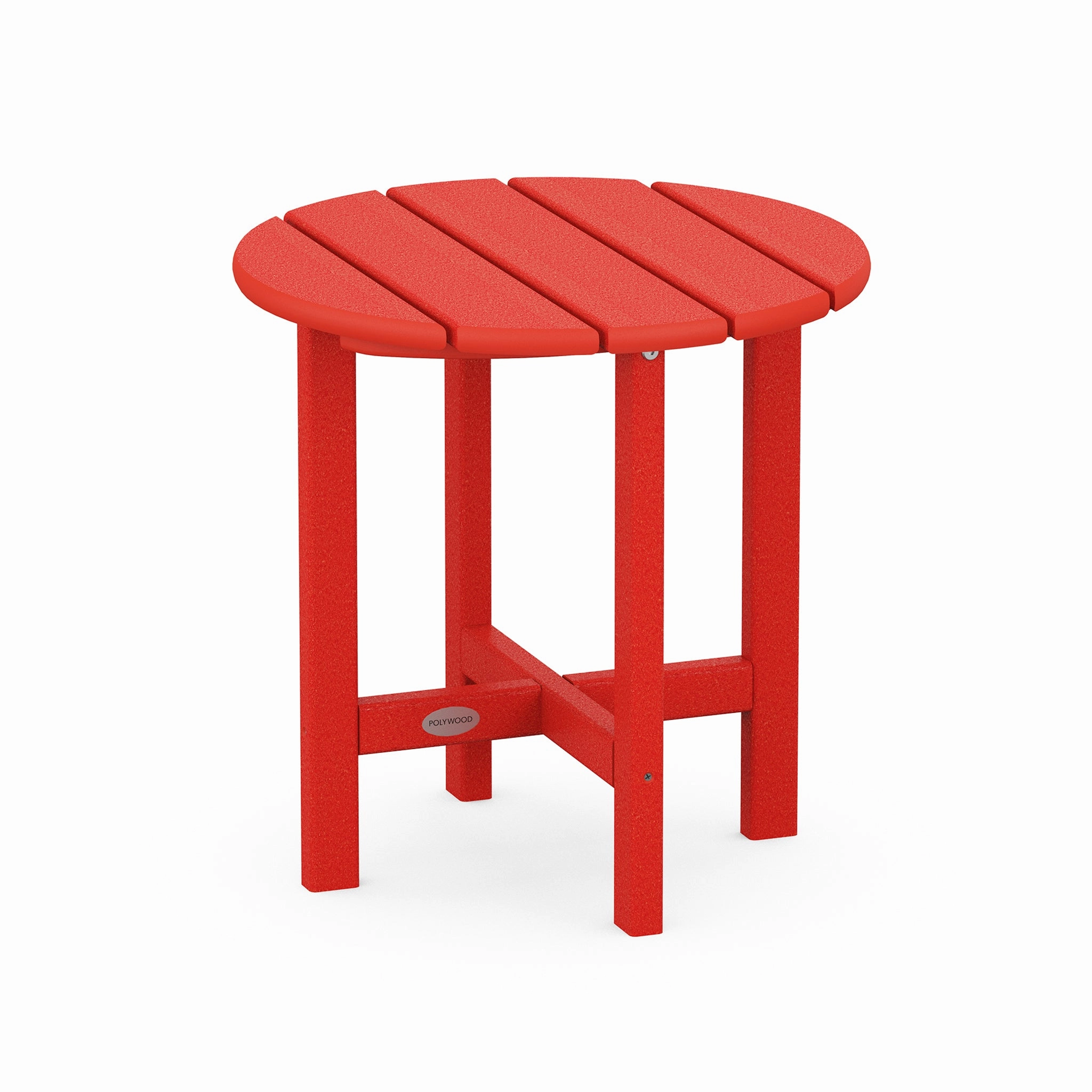 POLYWOOD 18" Round Side Table