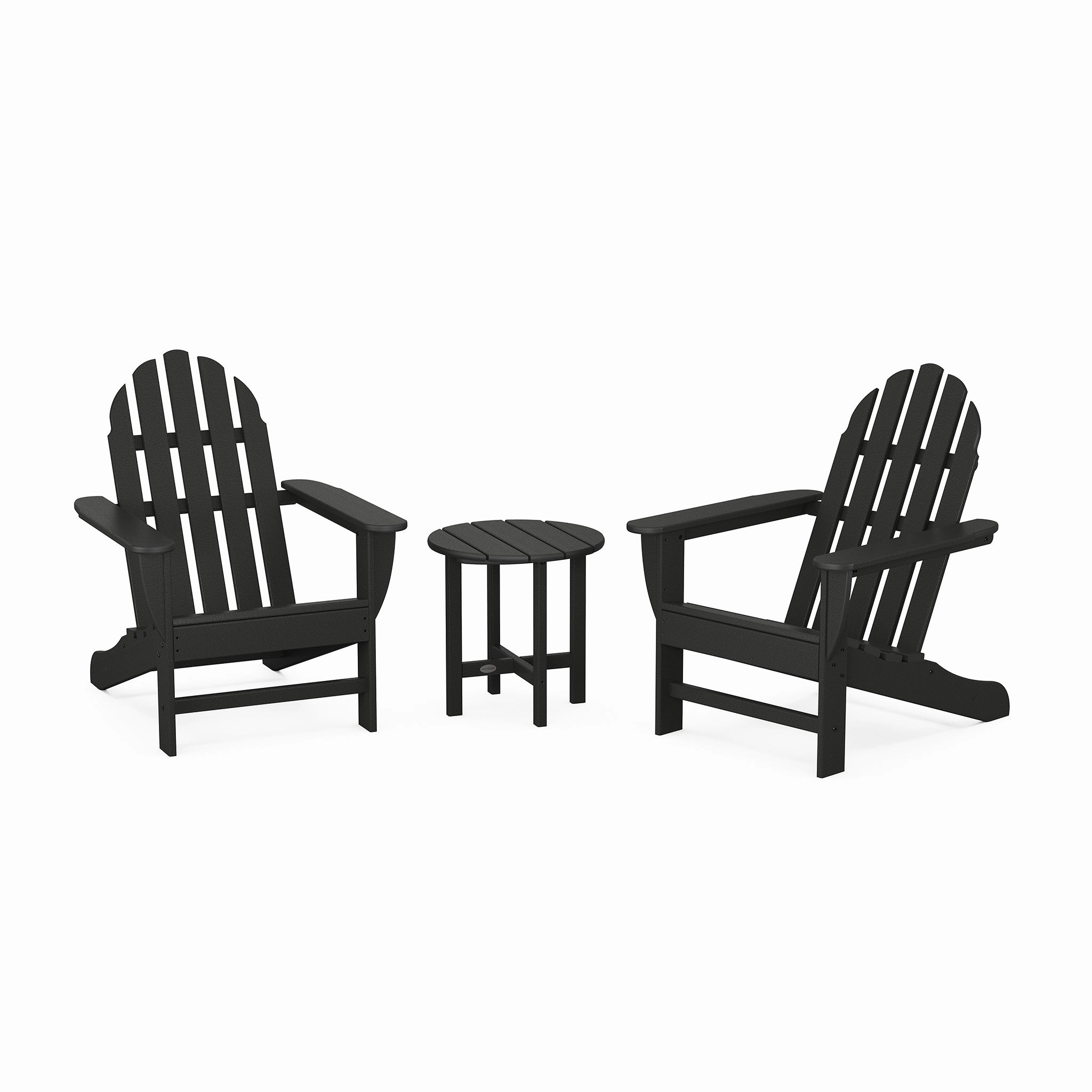 POLYWOOD Classic Adirondack 3-Piece Setclassic Adirondack outdoor chair